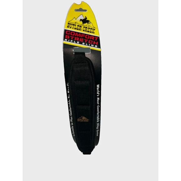Butler Creek 80013 Comfort Stretch Rifle Sling Black Fits 1" Swivels New - Picture 1 of 9